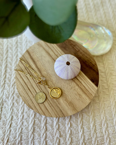 Sun & Moon necklace